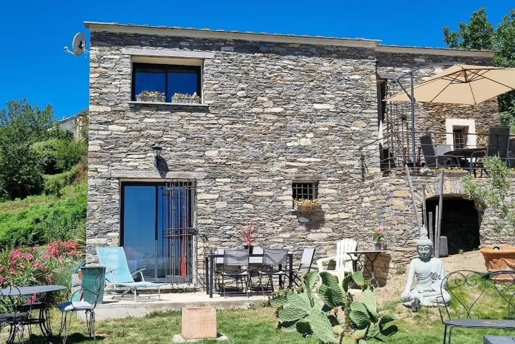Domaine Colonna-Santini, Gite Piscine, Sauna, Spa Porri Eksteriør billede